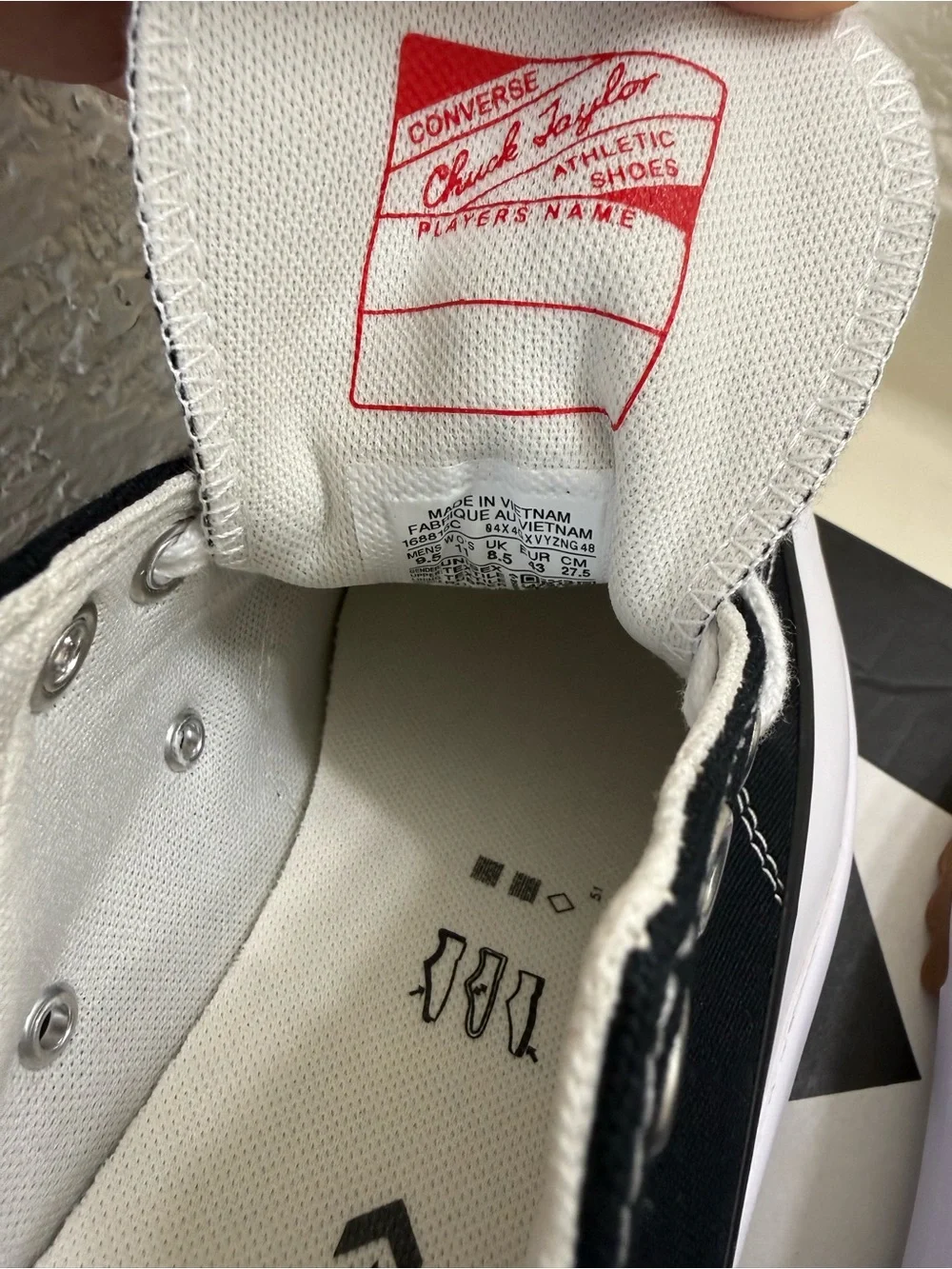 Converse Black Platform Run Star Hike Low Top Sneakers - Picture 5 of 7